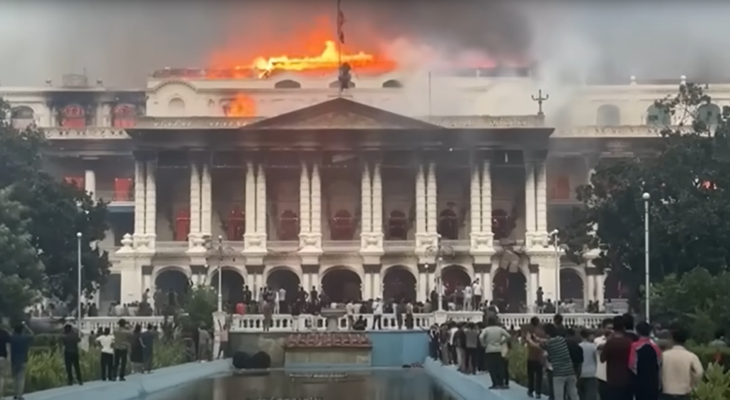 Identities Exposed in Arson Attacks on National Property During Gen-Z Movement