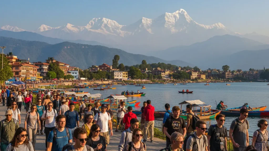 Long Holidays Bring Tourist Surge in Pokhara, Businesses Revive